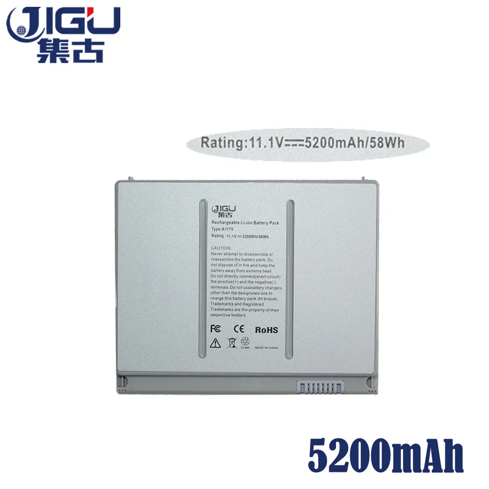 JIGU Li polymer Replacement Laptop Battery A1175 MA348 For Apple FOR MacBook Pro 15&quot A1150 A1260 MA463 MA464 MA600 MA601 MA610|battery