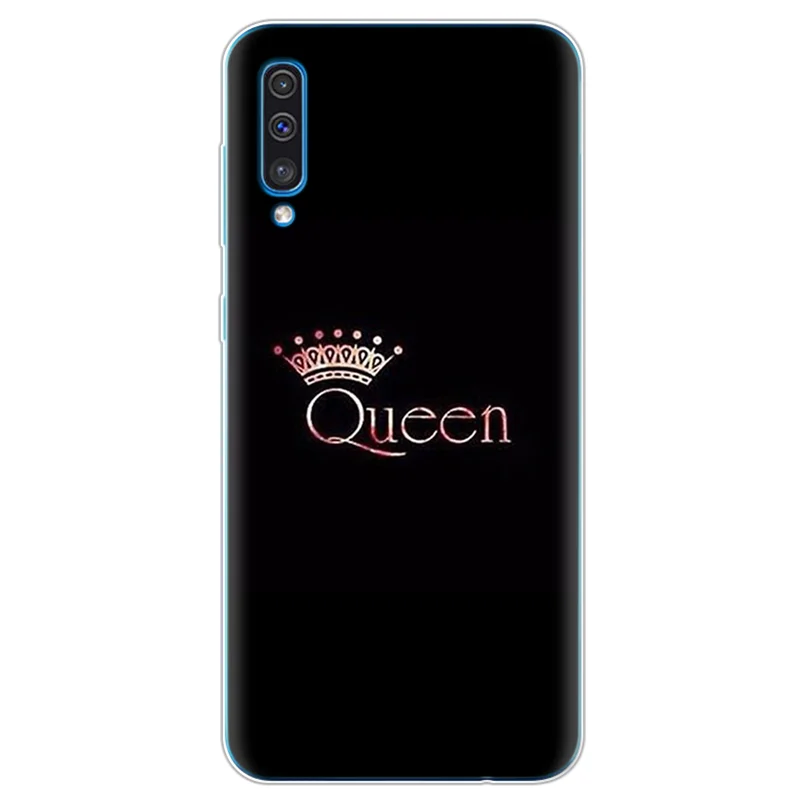 3queen Защитный чехол s для samsung A50, чехол, Мягкая силиконовая задняя крышка, 6,4 '', чехол для телефона, для samsung Galaxy A50 A 50 SM-A505, A505F, Fundas - Цвет: 3queen