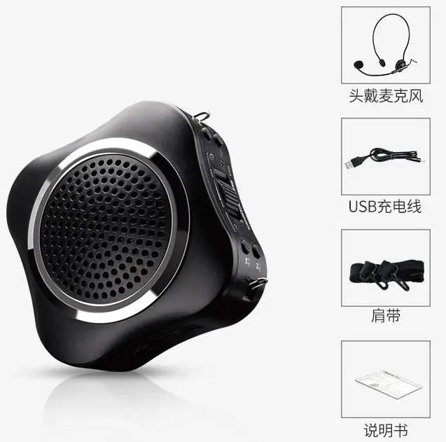 Takstar E200W портативный мультимедийный усилитель голоса звук громкий мини беспроводной музыкальный проигрыватель для обучения/гид/обучения