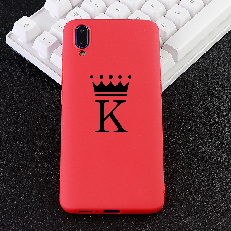 Couple Phone Cases for Vivo X 20 21 23 I S UD Y 69 Z 1 3 Case King Queen Soft Silicone Fitted Mobile Covers Accessories |