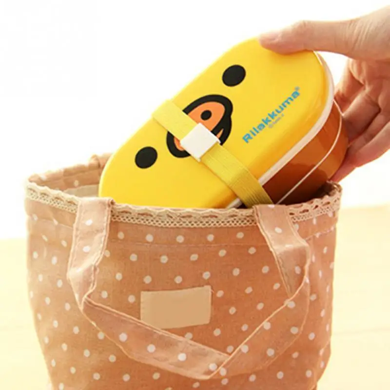 Микроволновая печь Rilakkuma Bento микроволновая цыплята многослойная детская коробка