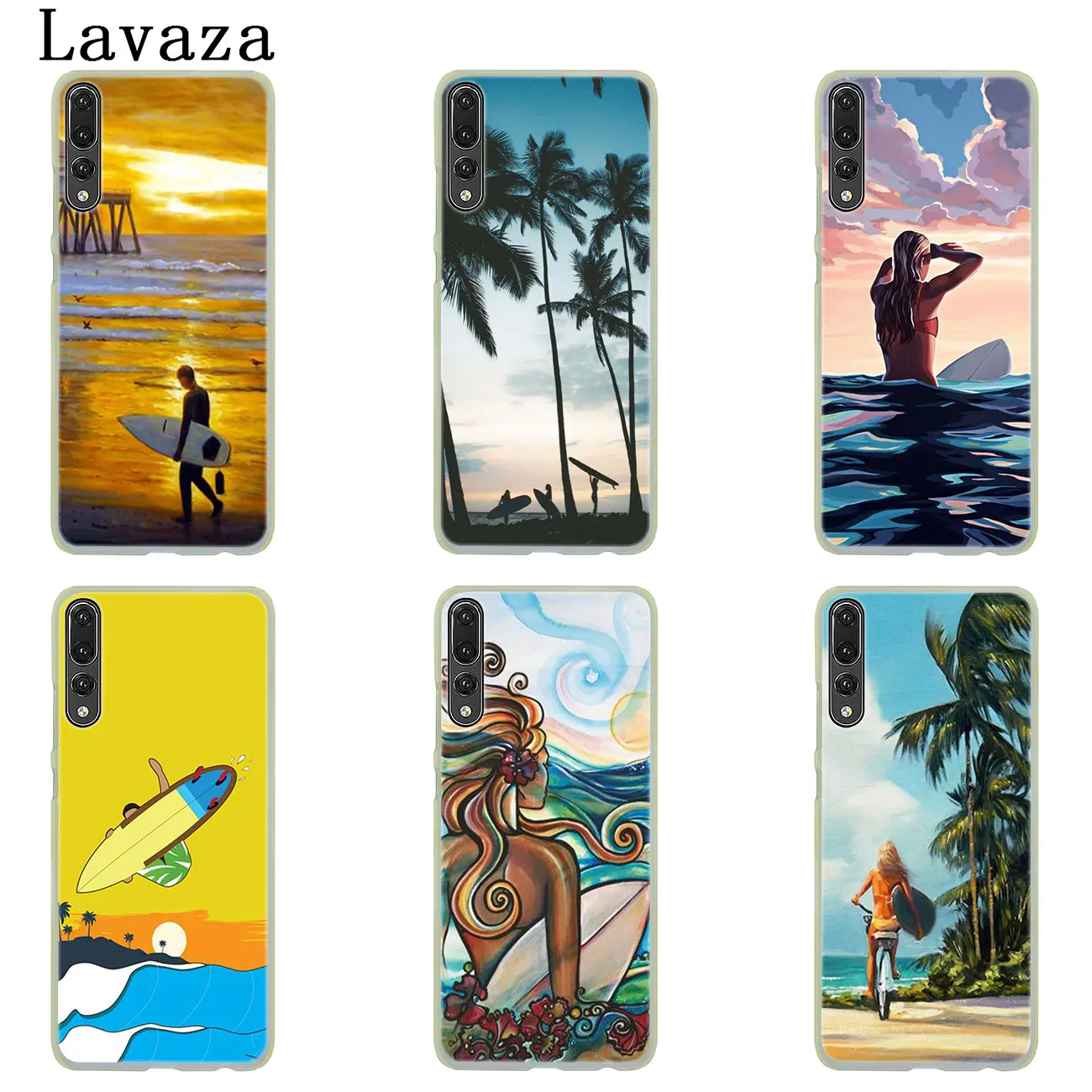 Чехол для телефона Lavaza серфинга и Huawei P30 P20 P10 P9 Plus P8 Lite Mini 2017 2016 P smart Z 2019 | Мобильные