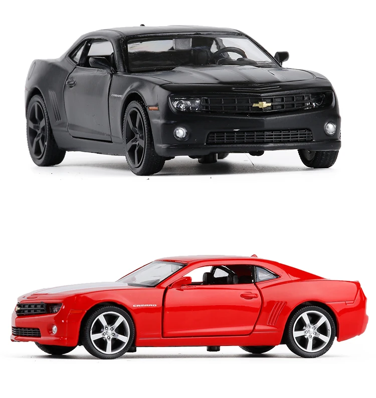 Высокая имитация 1/36 масштаб chevrolet camaro супер автомобиль сплава оттягивать назад модель автомобиля коллекция металлические модельные игрушки