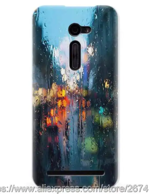22 узор Модные прозрачные пластиковые жесткий Картина чехол для Asus Zenfone 2 ZE500CL