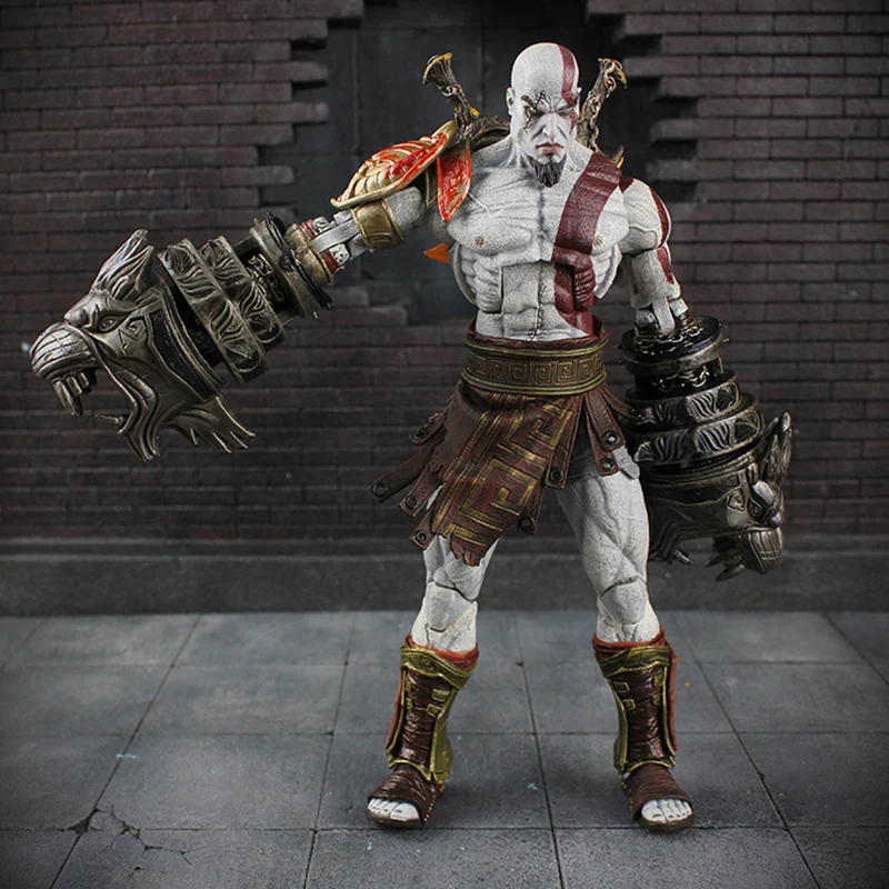 NECA God Of War 3 призрак Спарты Кратос фигурка модель игрушка игра Кратос Фигурки Коллекционная модель статуи подарки для друзей