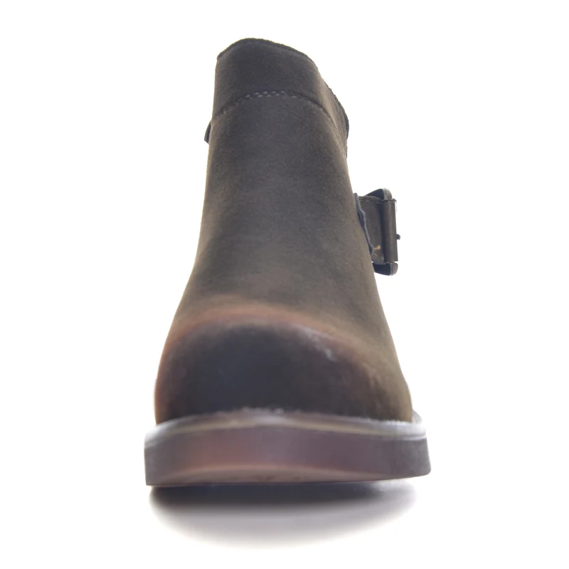 HEE GRAND/модные женские ботинки с металлическим украшением нескользящие ботильоны