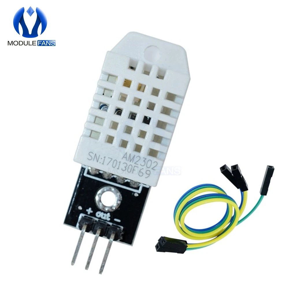 DHT22 AM2302 Цифровой Датчик температуры и влажности модуль для Arduino Заменить SHT11 SHT15 с кабелями Dupont
