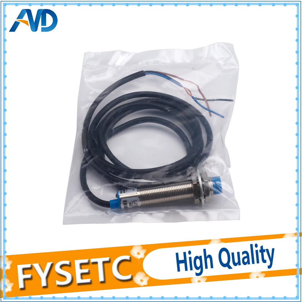 3D Printer Parts LJ12A3-4-Z/BX Inductive Proximity Sensor Detection Switch NPN DC6-36V 4mm Normally Open proximity switch | Компьютеры и