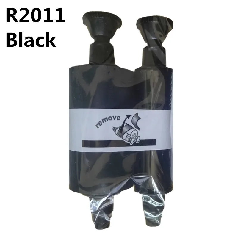 R3011 YMCKO цветной полноцветный R2011 Черный чернильный ленточный картридж для принтера Evolis Pebble 3 4 Dualys 3 Quantum Securion ID Card