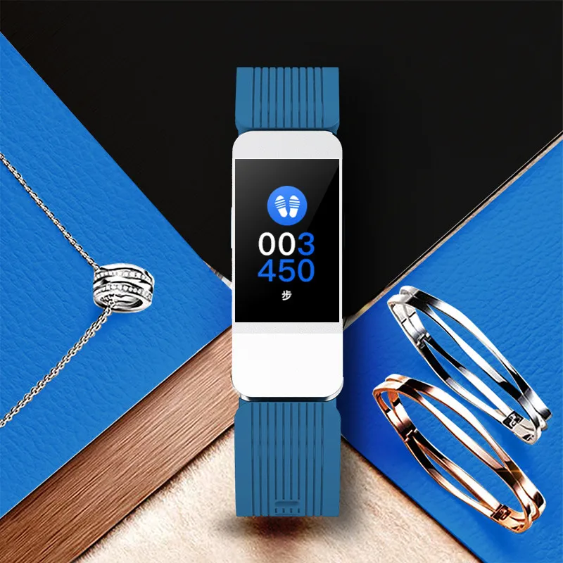 B1 Bluetooth спортивный смарт-браслет умный браслет монитор сердечного ритма кровяное