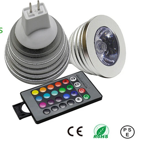 E27 E14 GU10 MR16 GU5.3 B22 RGB светодиодные точечные светильники Волшебные лампы освещение с