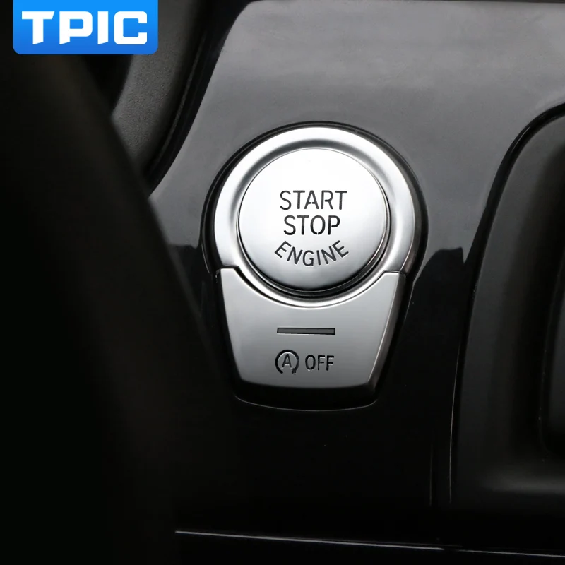 Аксессуары для интерьера автомобиля TPIC хромированные наклейки на кнопки ABS BMW F10