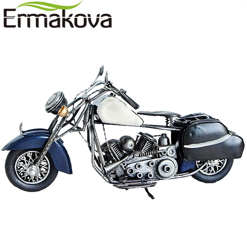 ERMAKOVA 24 см (9 4 &quot) Ретро мотоциклетная фигурка винтажная моторная модель статуя