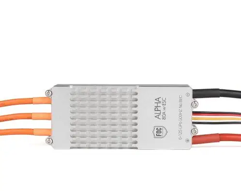 T motor ALPHA 80A HV FOC ESC для вертолета мультироторный Квадрокоптер UAV RC дроны|Детали и