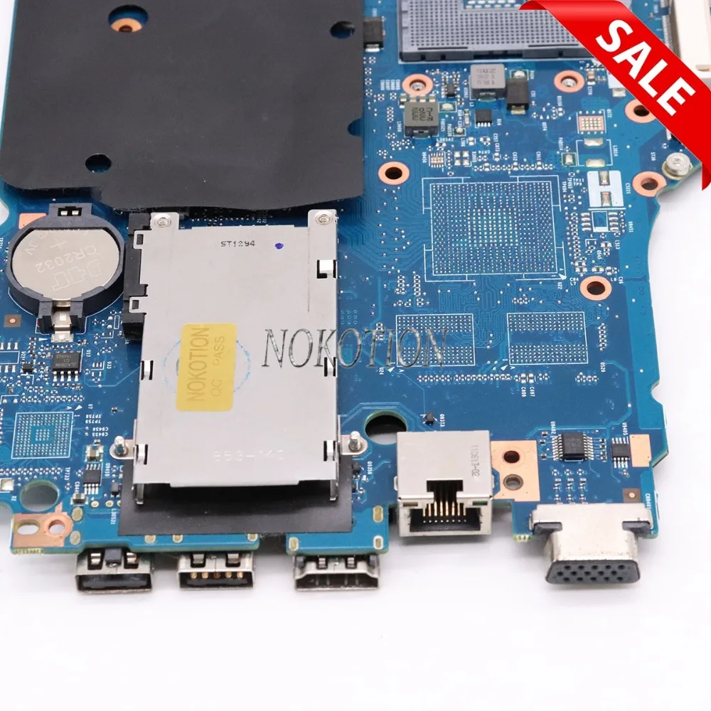 Материнская плата NOKOTION 646246-001 658341-001 для ноутбука HP Pavilion 4530s 4730S материнская HM65 DDR3 |