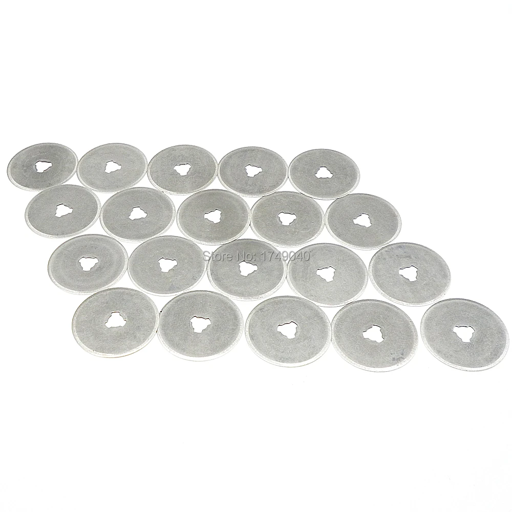 20 шт. 28 мм роторный резак сменные лезвия резаки для шитья квилтинга фото подходит