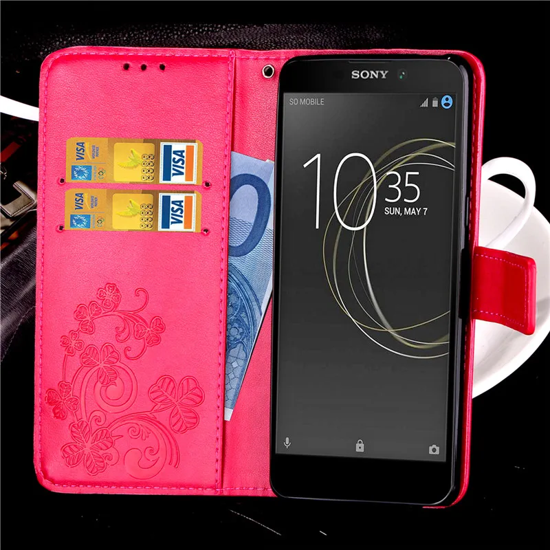 Чехол HATOLY для Sony Xperia L2 из искусственной кожи и ТПУ чехол телефона H3311 H4311 слот