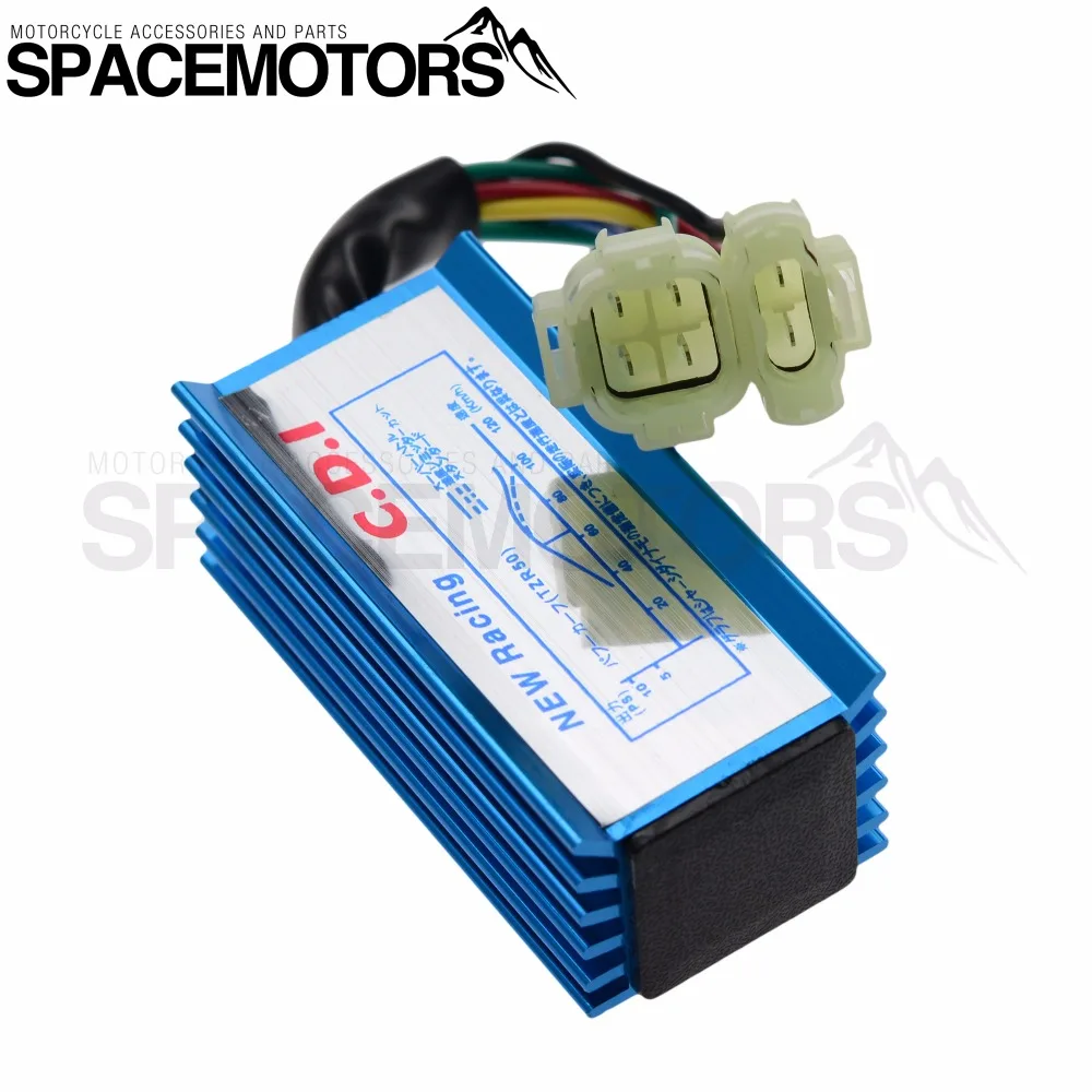 GY6 50cc 150cc Автозапчасти для двигателей гоночный двигатель AC CDI 4 + 2 Pin китайские