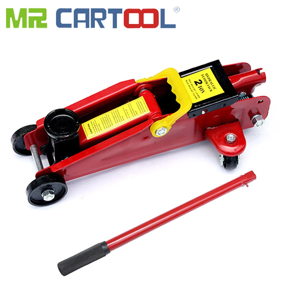 Mr Cartool автомобильные домкраты 2 т Гидравлический домкрат тонны Горизонтальное