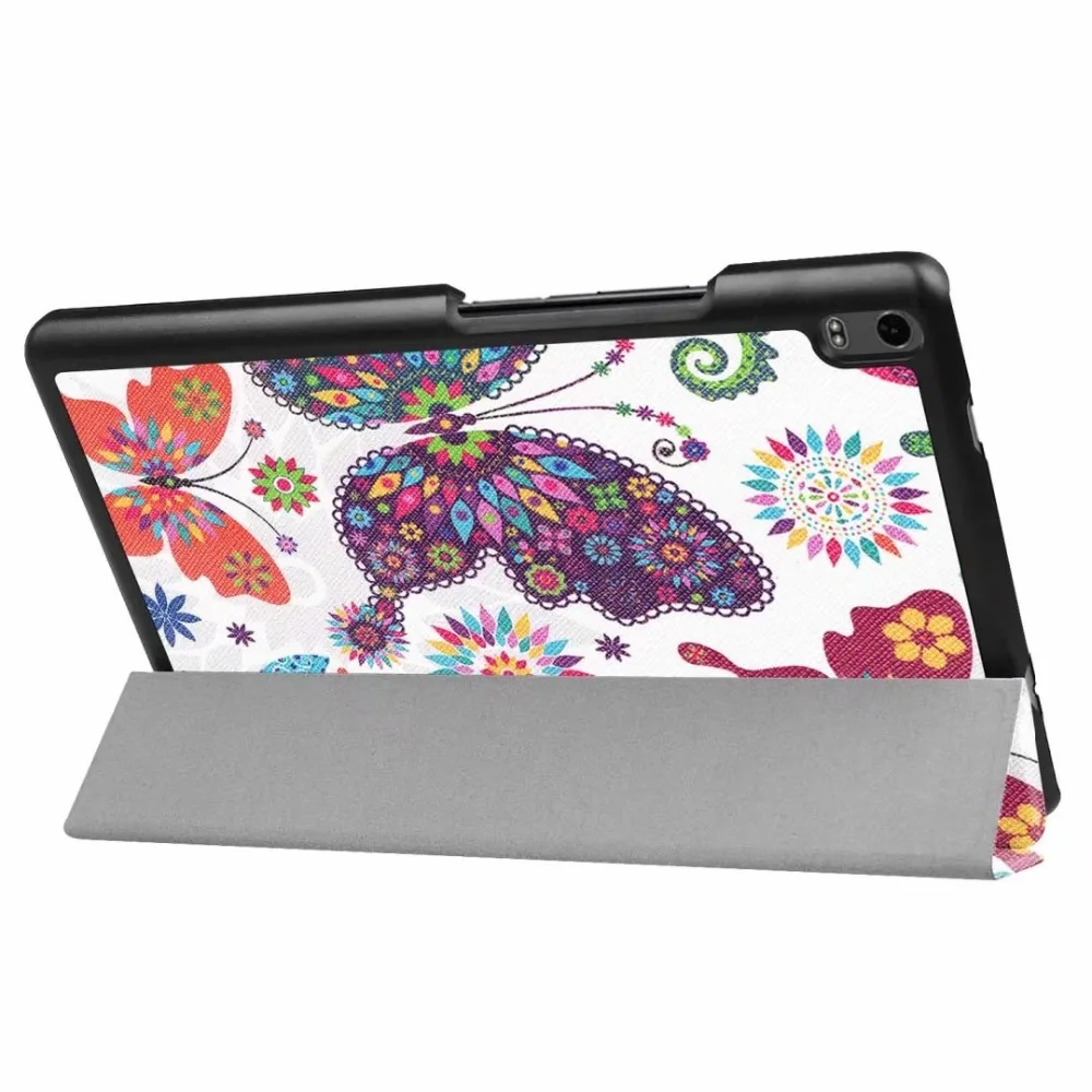 Умный чехол для планшета Lenovo Tab 4 8 Plus TB 8704 кожаный TAB4 8704F 8704N|case for lenovo tab|tablet casesmart cover