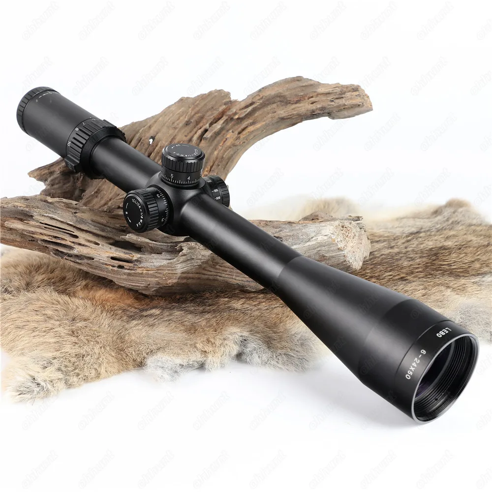LEBO BJ 6 24X50SFY первый фокусный самолет винтовка прицел Сторона Parallax Mil dot стекло