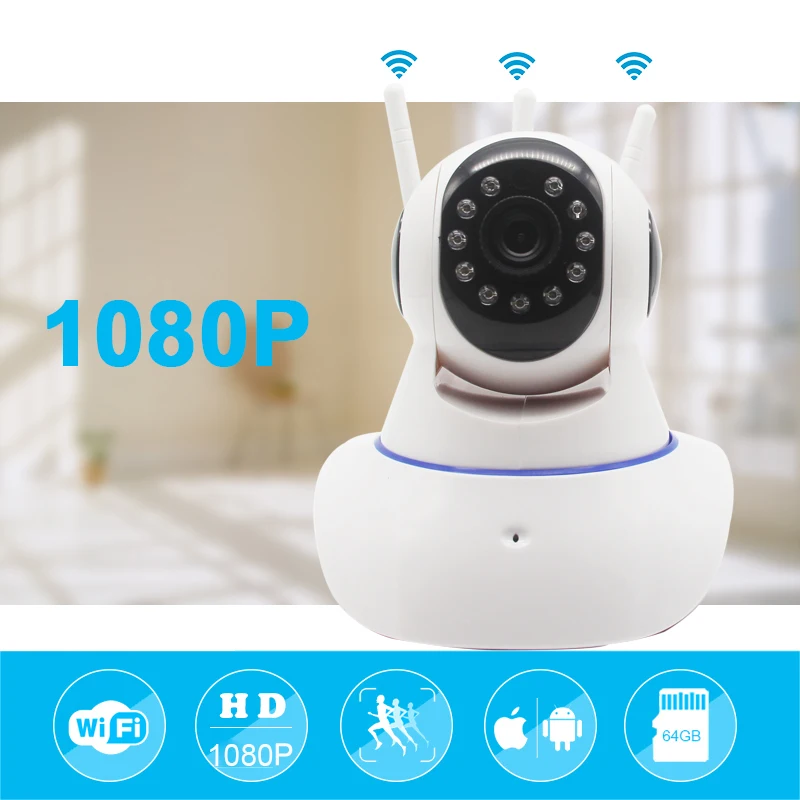 Мини Wi Fi камера видеонаблюдения IP YOOSEE 1080 P Домашняя безопасность Камера P2P