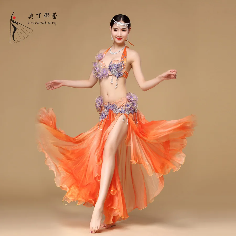 

Odin narelle belly dance costumes 2017 new Egypt cup bra set Female Adult Sexy Costumes