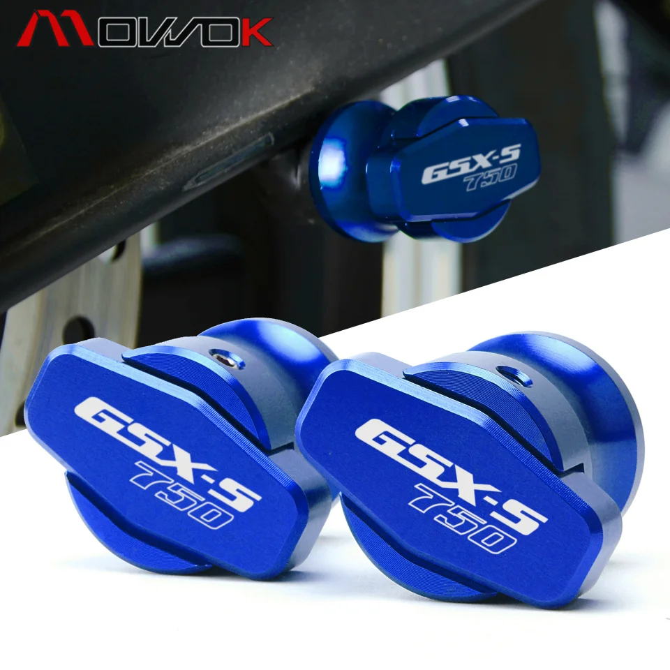 8 мм винты с подставкой для двигателя CNC катушки ползунком Suzuki GSX S 750 gsxs 1000/F GSXS750 1000F