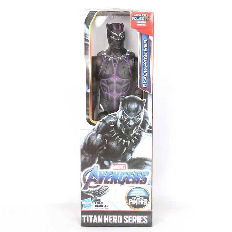 Quantum panther box 30 см Marvel Мстители 4 Endgame Капитан Америка, Железный человек паук Тор ультра Веном Росомаха ПВХ фигурка игрушка - Цвет: Quantum panther box