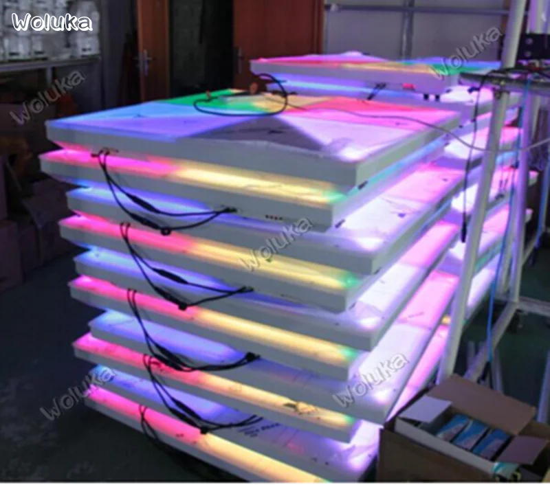 1 светодиодсветодиодный RGB лампа для танцпола м свадебного бара светящаяся CD50