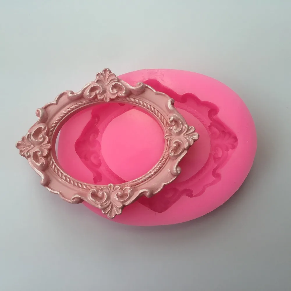 Пищевая силиконовая форма для украшения свадебного торта зеркальные