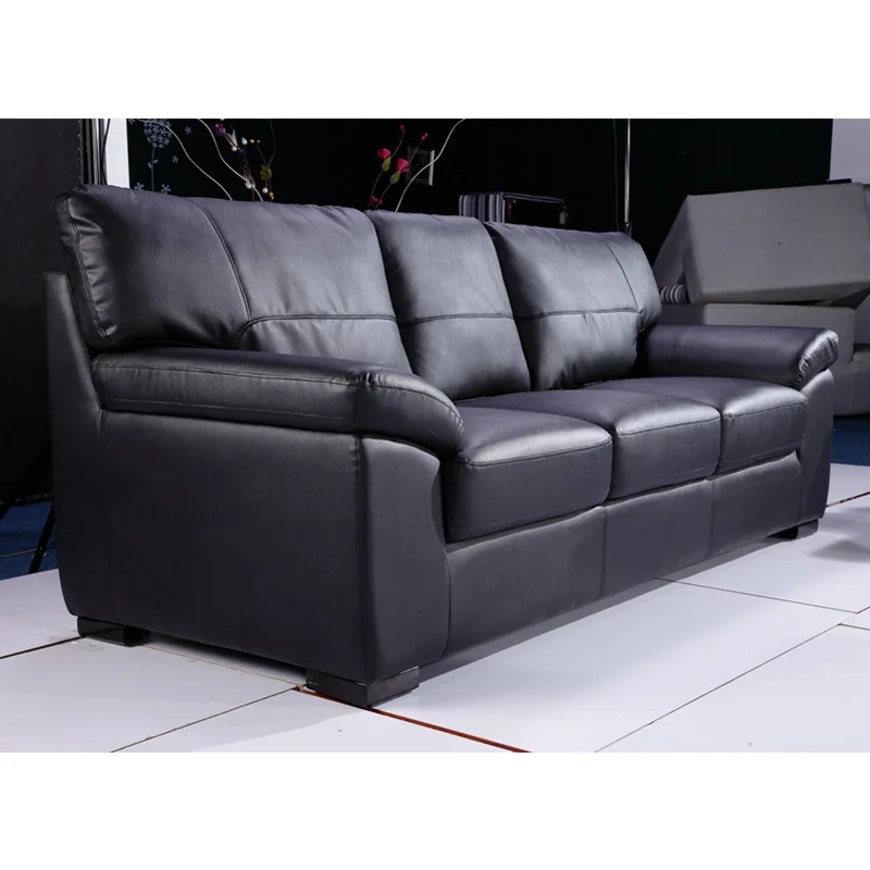 Дешевая мебель для приемной комнаты простой дизайн кожаный диван набор|Наборы