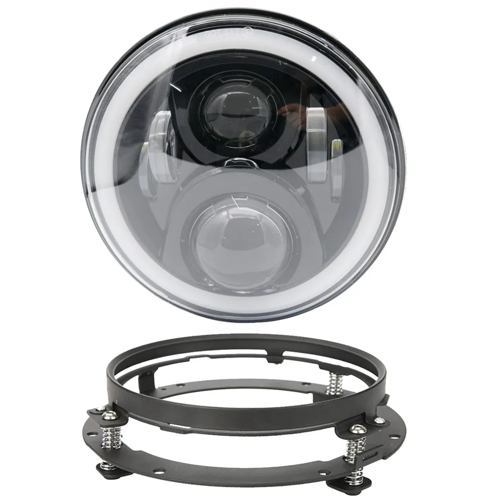 Набор мотоциклетных аксессуаров 7 &quotповоротник DRL Angel Eye налобный фонарь для Harley