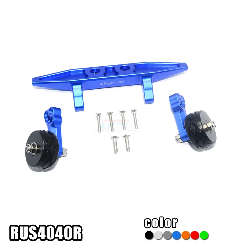 Задняя Регулируемая фотовспышка из алюминиевого сплава для модели 1/10 TRAXXAS rdler 4X4