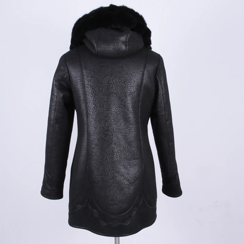 Прямые поставки с фабрики Зимняя мода морозостойкие искусственной Дубленки