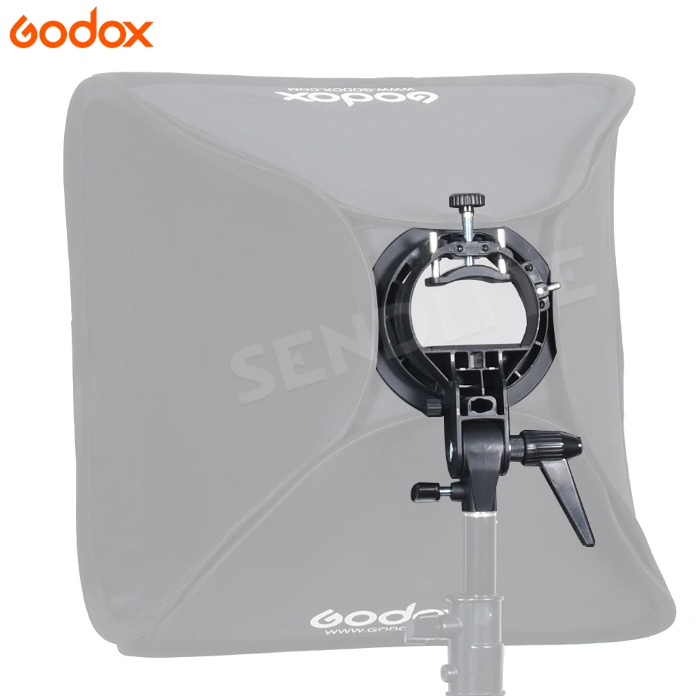 Кронштейн S типа Godox Bowens держатель для вспышки Speedlite софтбокса тарелки красоты