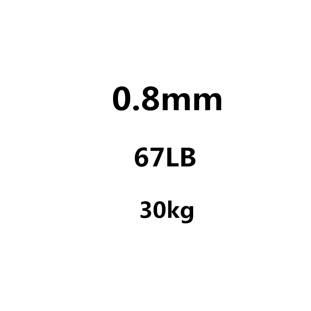0.8mm 7 нитей проволоки из нержавеющей стали, плетеные рыболовные линии для ловли карпа, ловли нахлыстом, Морская Лодка, рыболовный лидер, джигггинг провод, 13-130LB - Цвет: 0.8mm