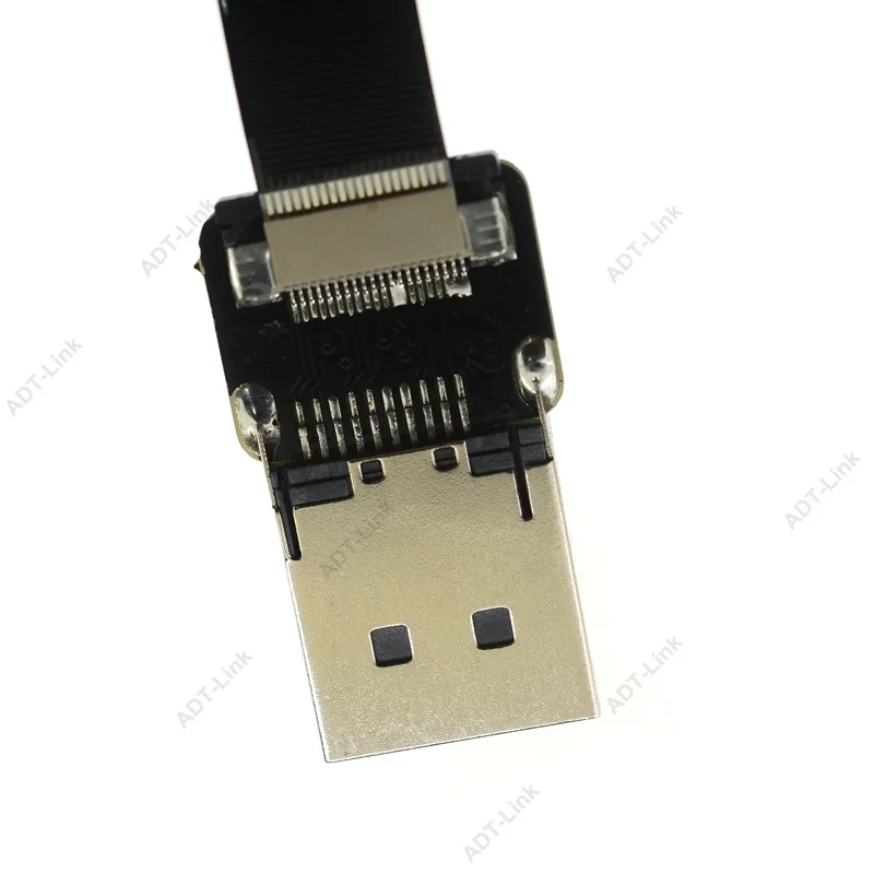 FPV DisplayPort кабель 4 K 60Hz DP 1 2 версия шнур 90 градусов адаптер 5 см 100 FPC лента плоский шаг
