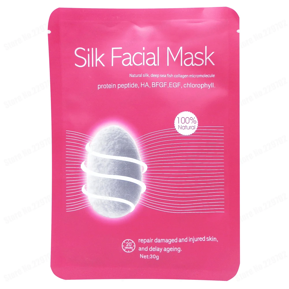 30 мл натуральный шелк глубоководный рыбный коллаген микромолекулы против морщин