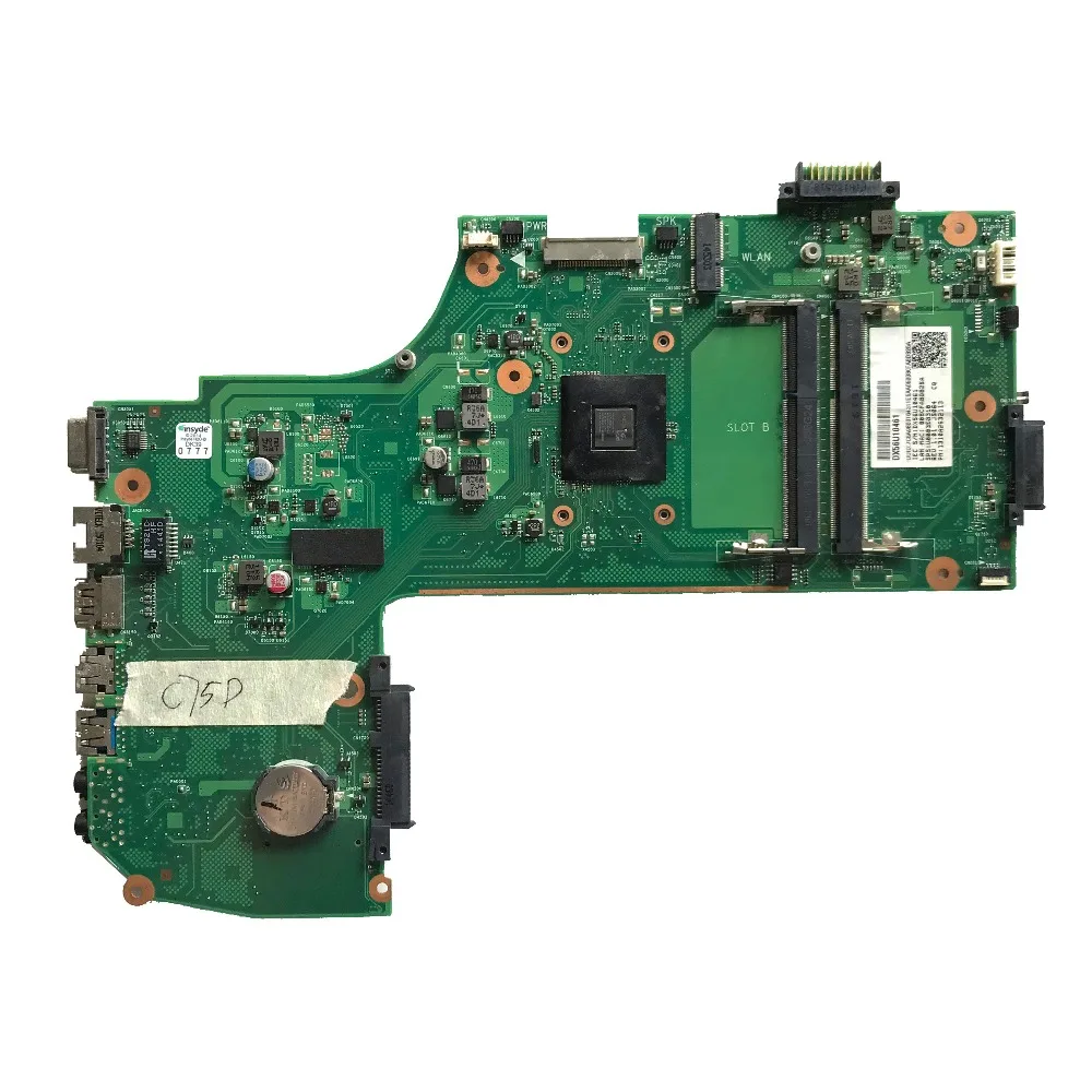 Отличная материнская плата SZWXZY для ноутбука Toshiba C70 C75 C75D B B7215 DDR3 A8 6410 CPU V000358310