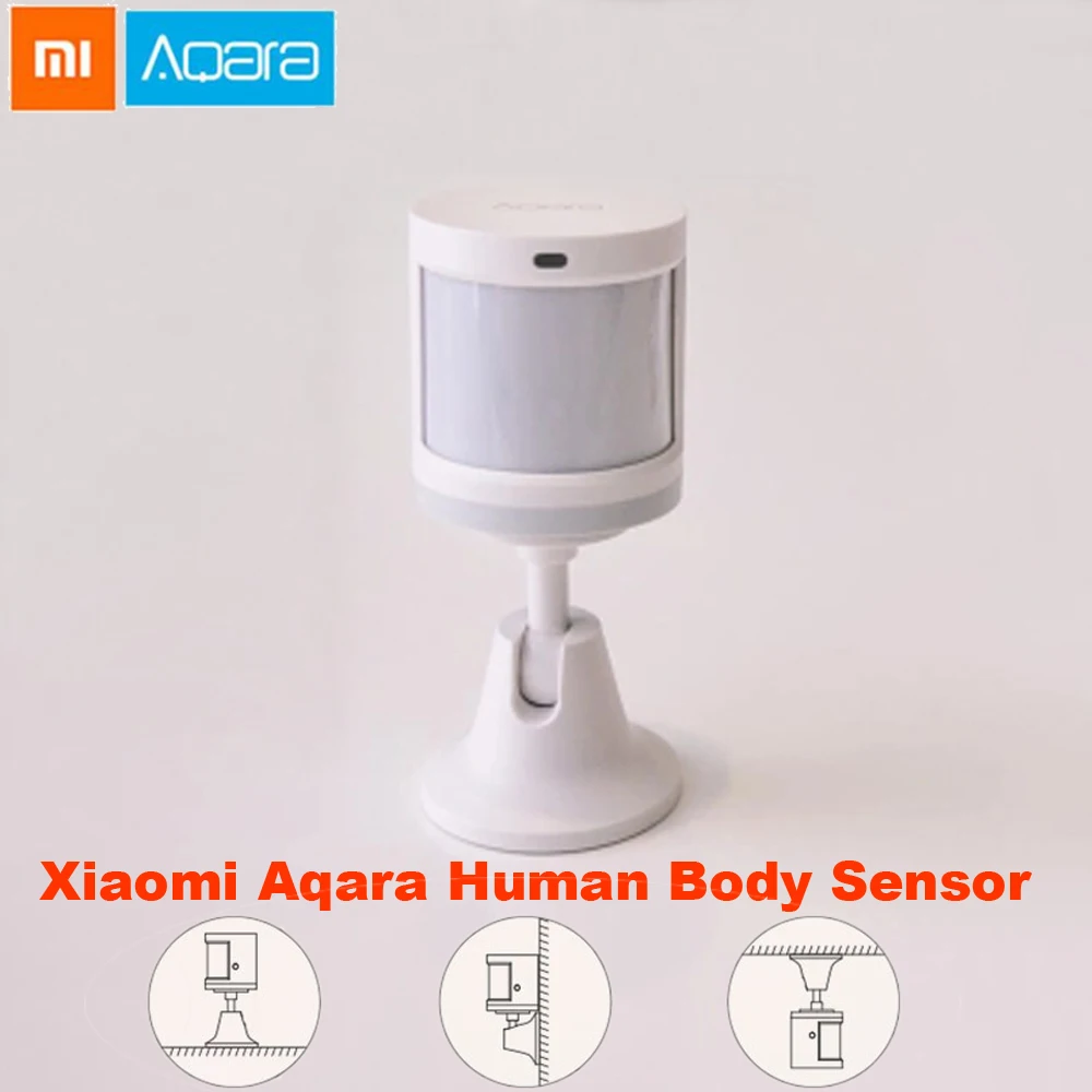 Оригинальный датчик движения человеческого тела Xiaomi Aqara умный Zigbee работает с