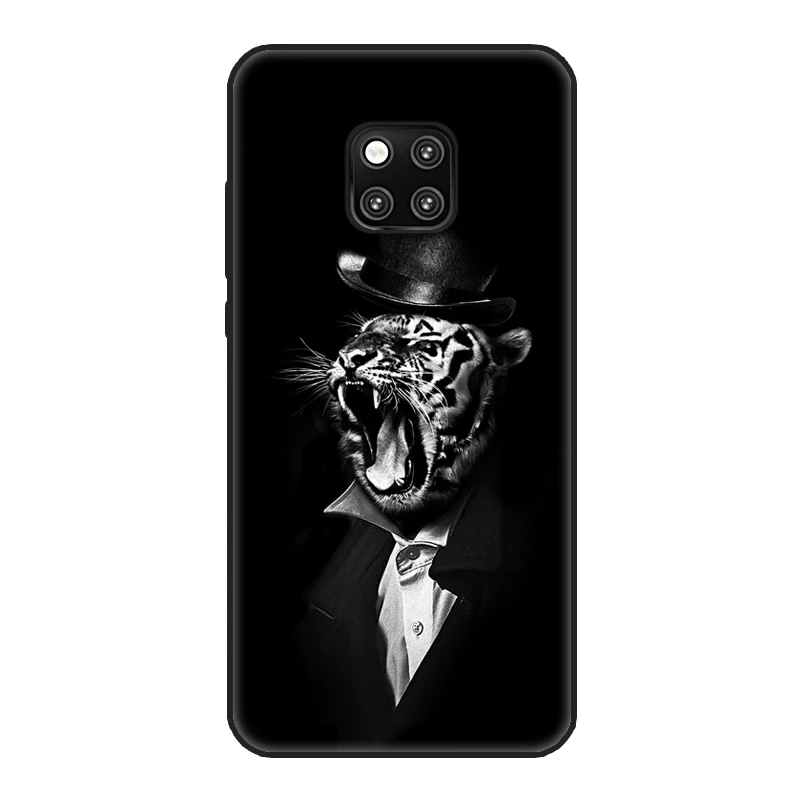 Чехол для Huawei Mate 20 20Pro Lite черный чехол из ТПУ с рисунком силиконовые чехлы