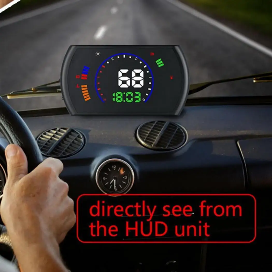 Q700 5 дюймов OBD HUD Автомобильный дисплей лобовое стекло проектор бортовой