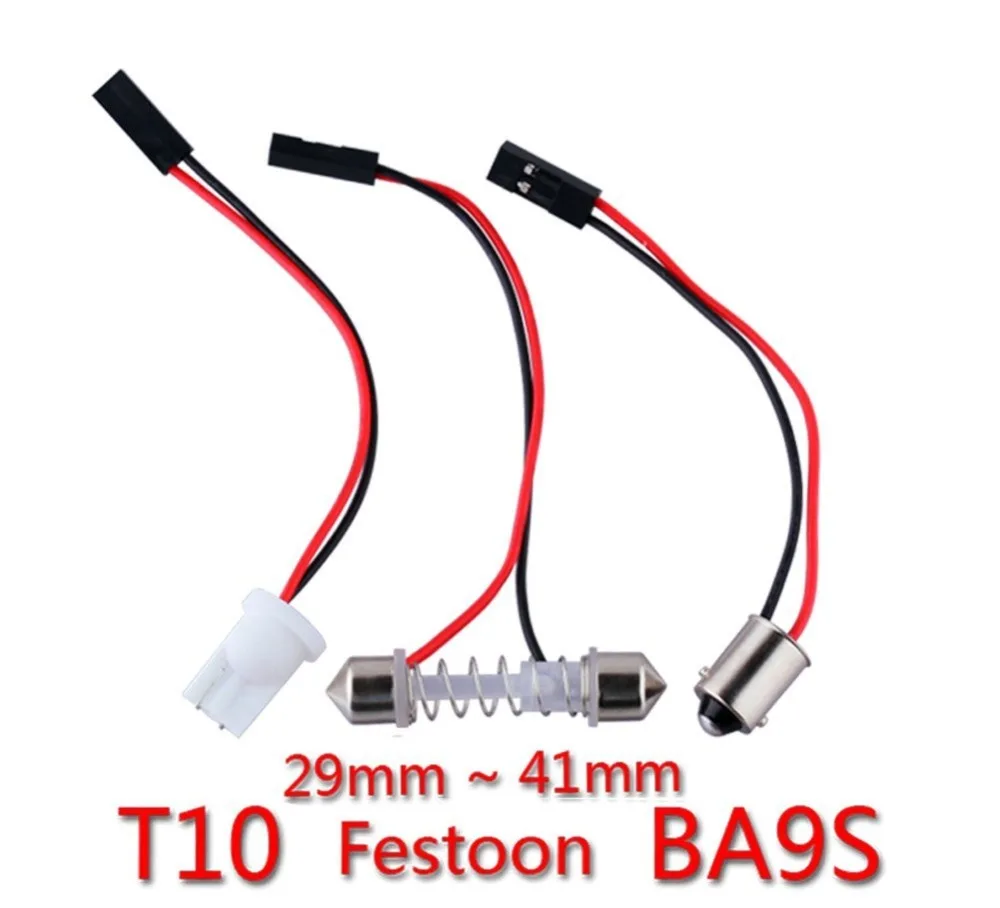 4 шт. супер белый 3 Вт COB 18 SMD Светодиодная панель купольная лампа автомобильная