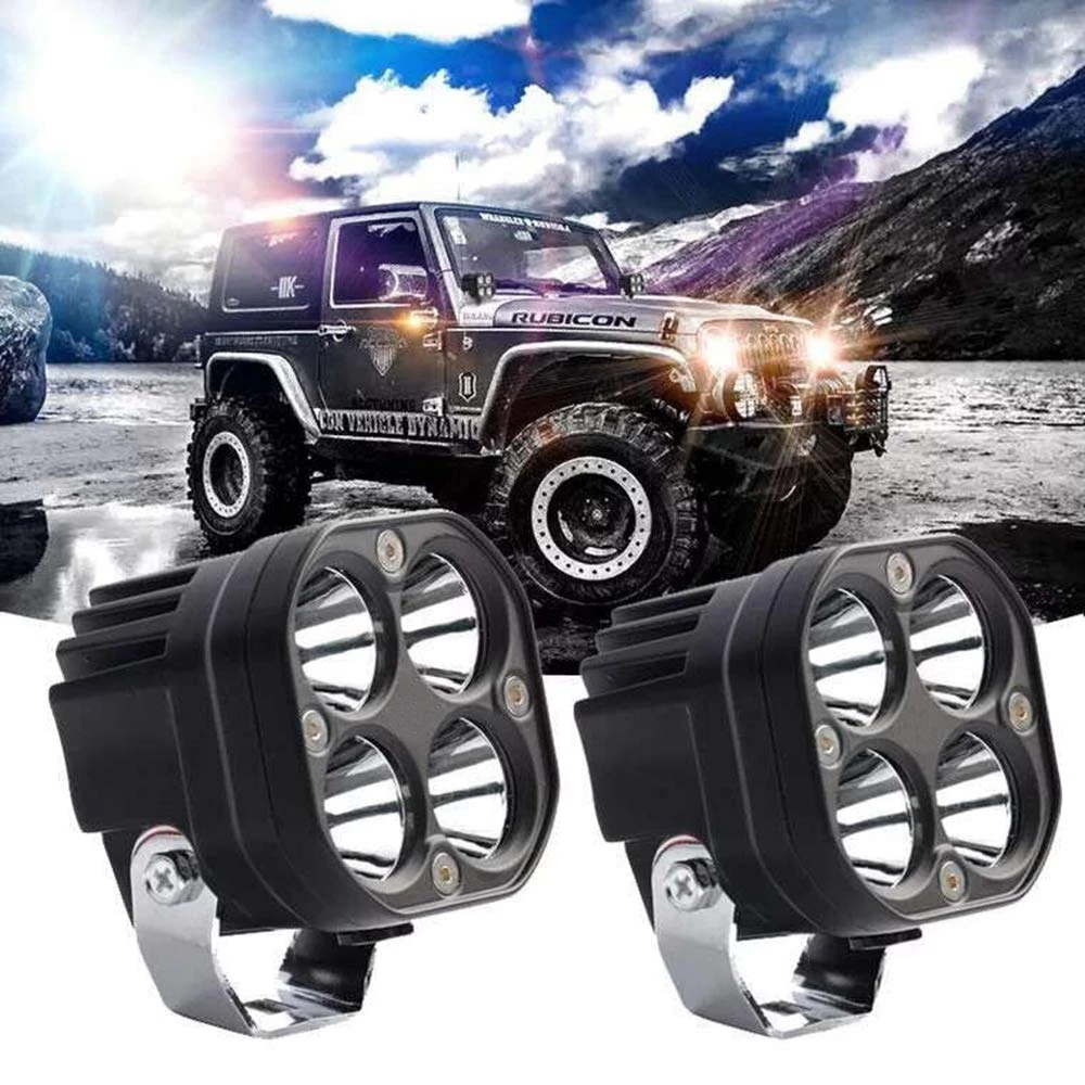 Новинка 2019 2 шт. 40 Вт Светодиодный светильник для внедорожников автомобиля Jeep