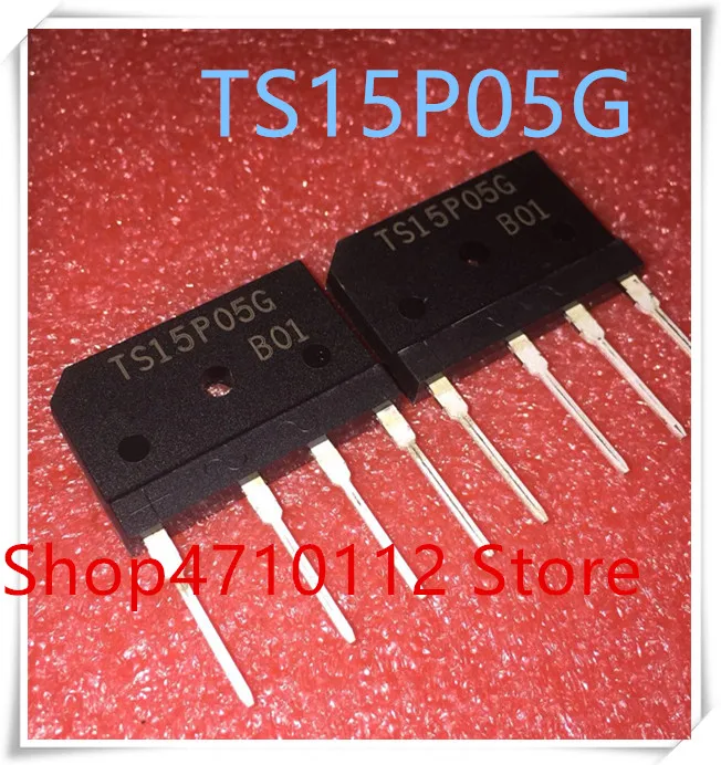 Новинка 5 шт./лот TS15P05G TS15P05 15P05 15P05G 15A 600V ZIP-4