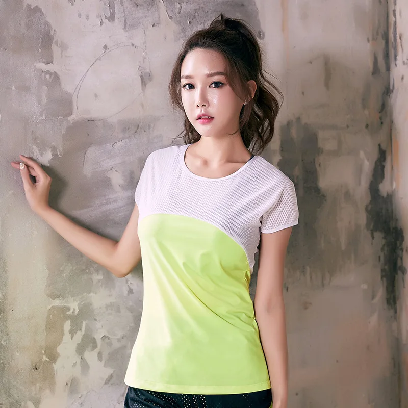 Женские сетчатые Лоскутные комплекты из 2 предметов для бега дышащие сексуальные