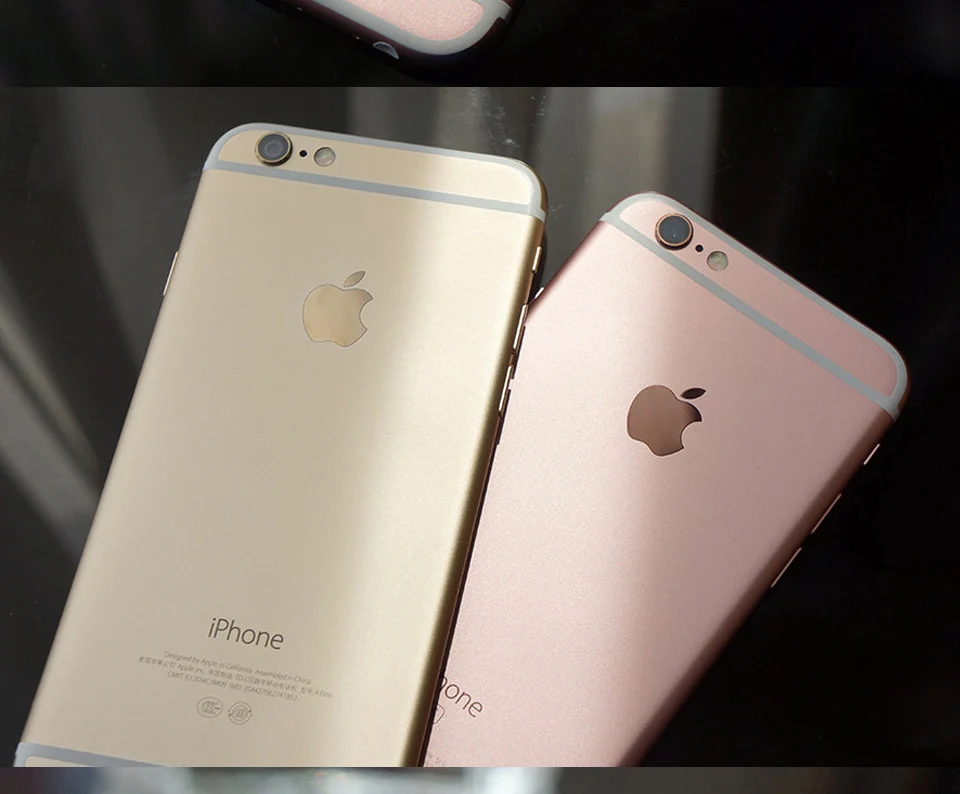 Apple iPhone 6s/6s плюс мобильный телефон Dual Core 12MP 2G Оперативная память 16 Гб/64/128G Встроенная память 4 аппарат не привязан к оператору сотовой связи 3D сенсорный отпечаток пальца сотовые телефоны