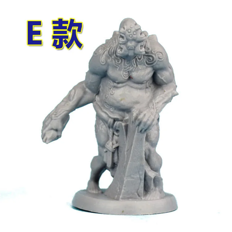 E Литье смолы Волшебная настольная игра шахматы модель Mysthea Кристалл мир настольная игра шахматы - Цвет: E