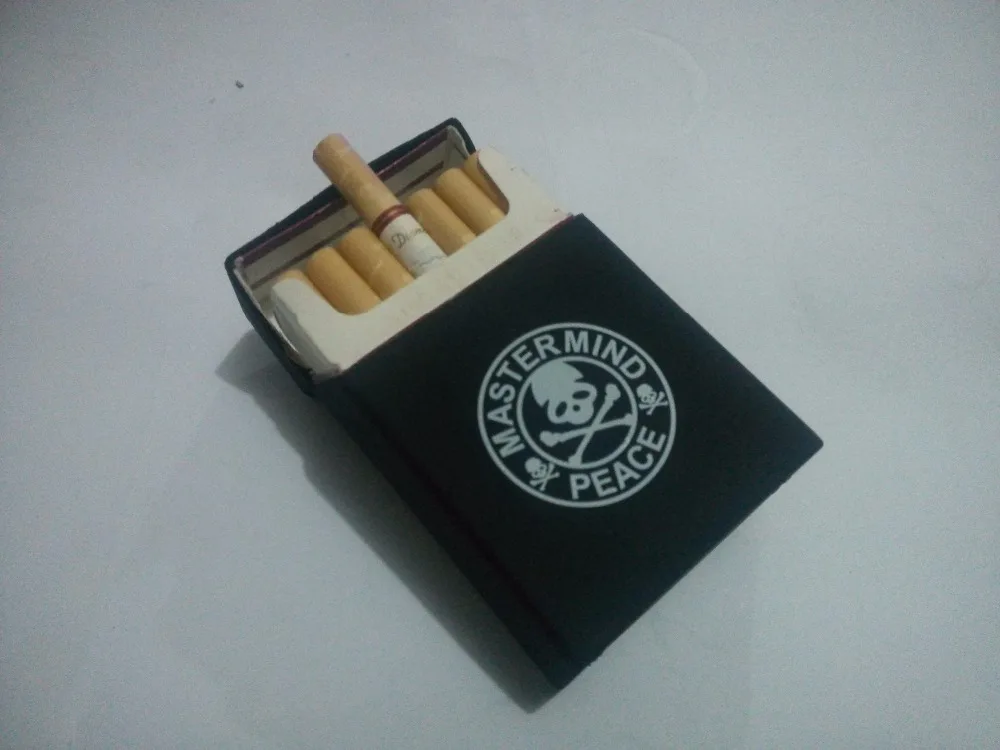 Очаровательный мужской деловой силиконовый чехол для сигарет с мультяшным